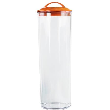 Reston Lloyd Reston Lloyd 11650 Acrylic Spaghetti Canister  Orange 11650